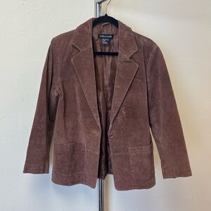 Unisex 8P Vintage Savannah Brown Genuine Leather Jacket